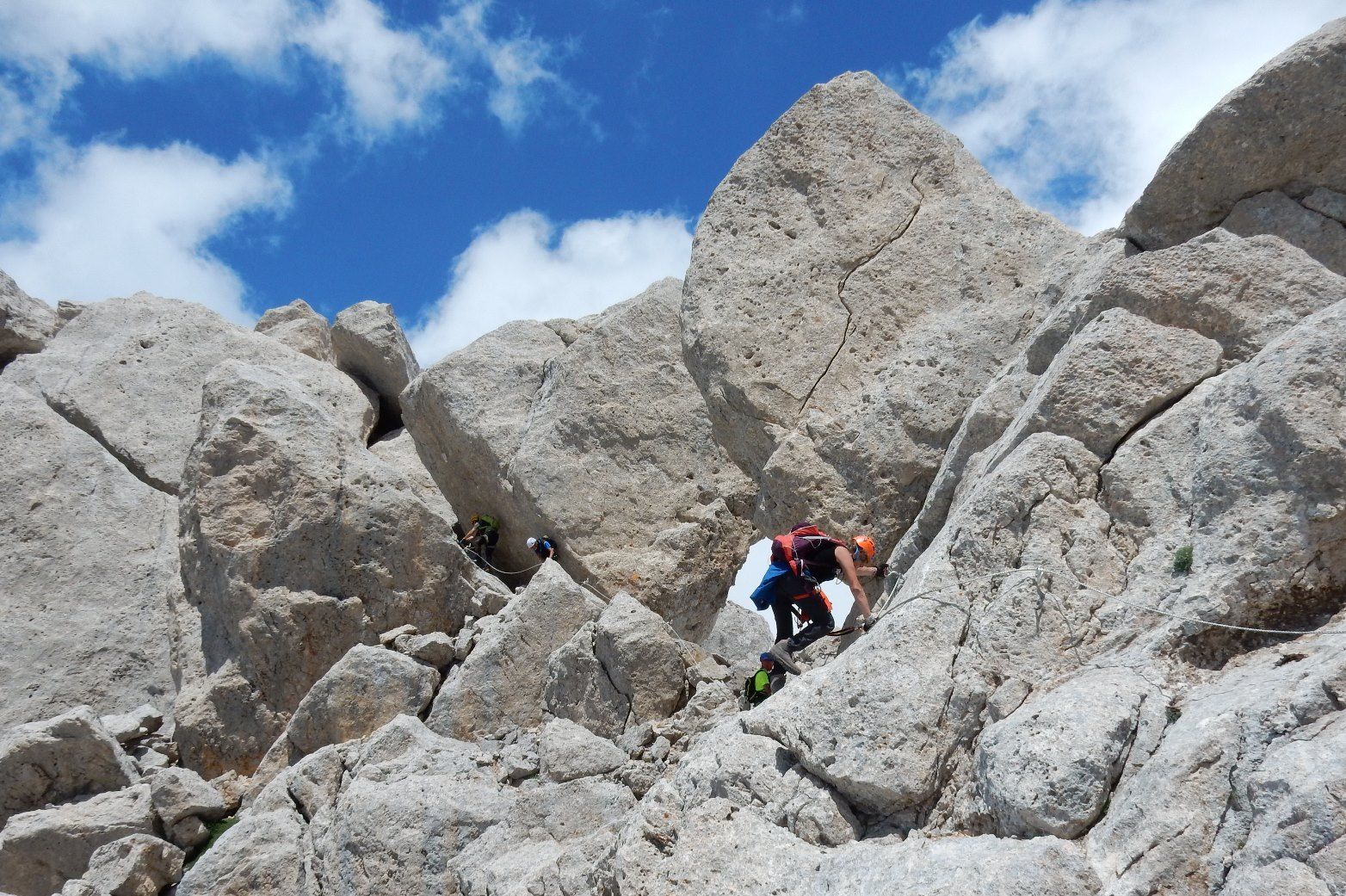 Corno Piccolo per le ferrate Ventricini e Danesi | Gran Sasso
