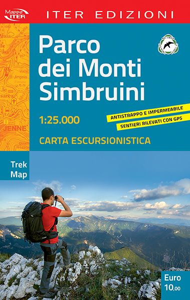 Parco dei Monti Simbruini 1:25.000