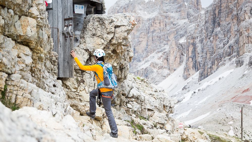 Il sentiero attrezzato Galleria del Piccolo Lagazuoi e la Grande Guerra