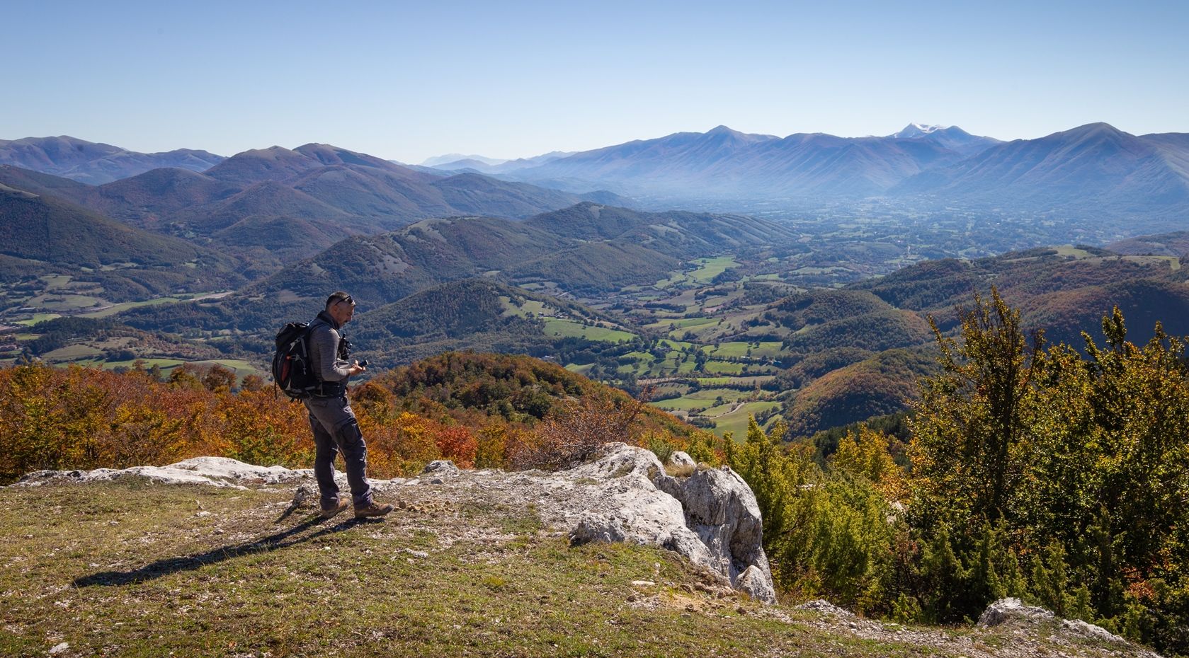 In vetta al Monte Birbone | Valnerina | Umbria a piedi