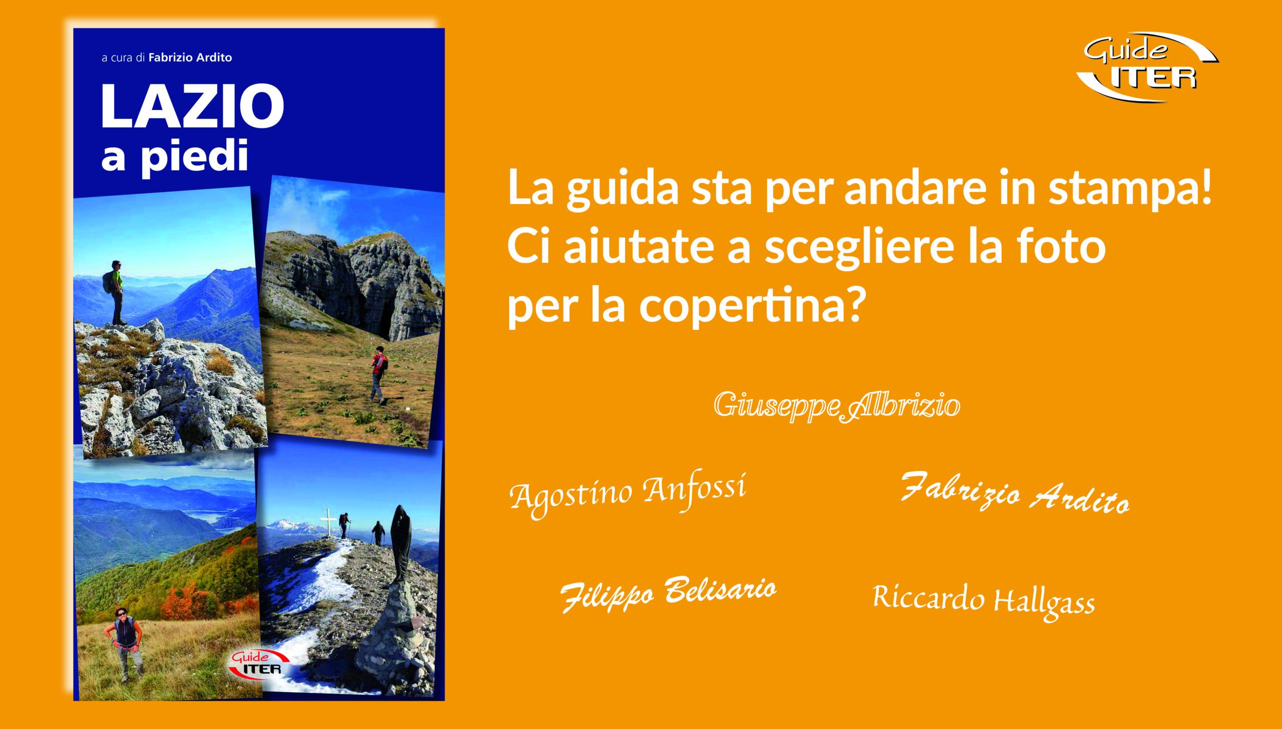 Tutto il LAZIO A PIEDI con la nuova guida in uscita a ottobre