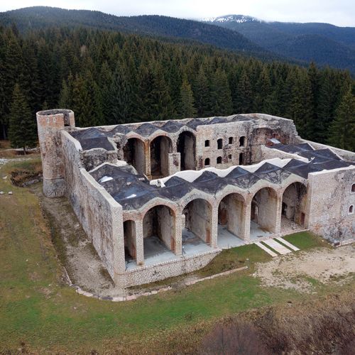 Al Forte Interrotto e al Monte Mosciagh sul Sentiero Caduti – Alberi e Soldati