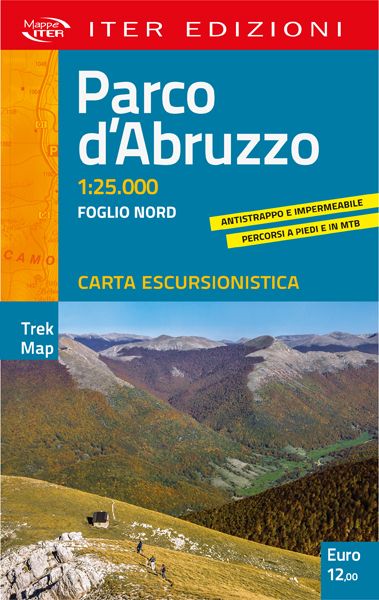 Parco d’Abruzzo. Carta escursionistica 1:25.000
