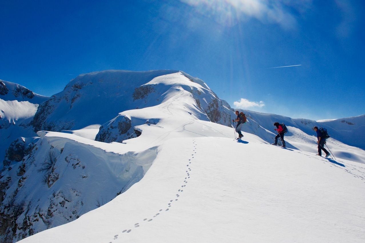 Un itinerario da non perdere con le ciaspole sul Pizzo Deta per fantastiche emozioni!