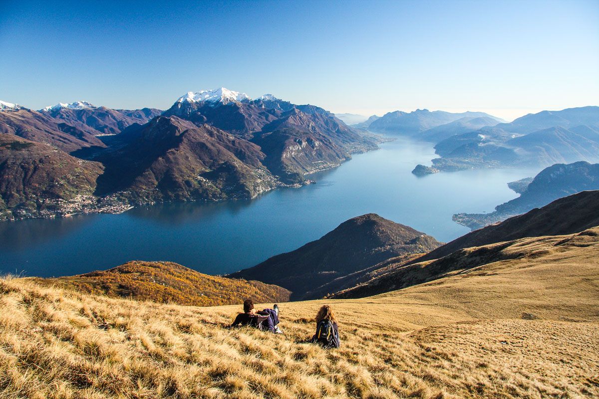 Panorami sul Lago di Como: il Monte Bregagno da Menaggio