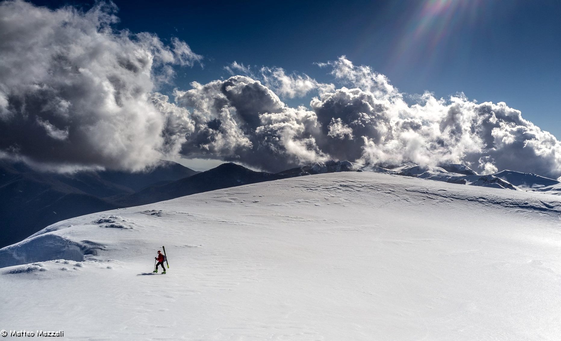 Monte Viglio da Meta: itinerario di scialpinismo