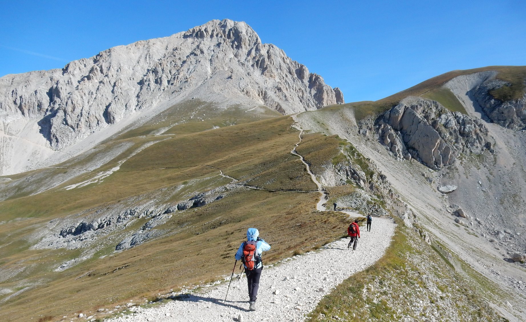 Sulla vetta del Corno Grande | Abruzzo a piedi