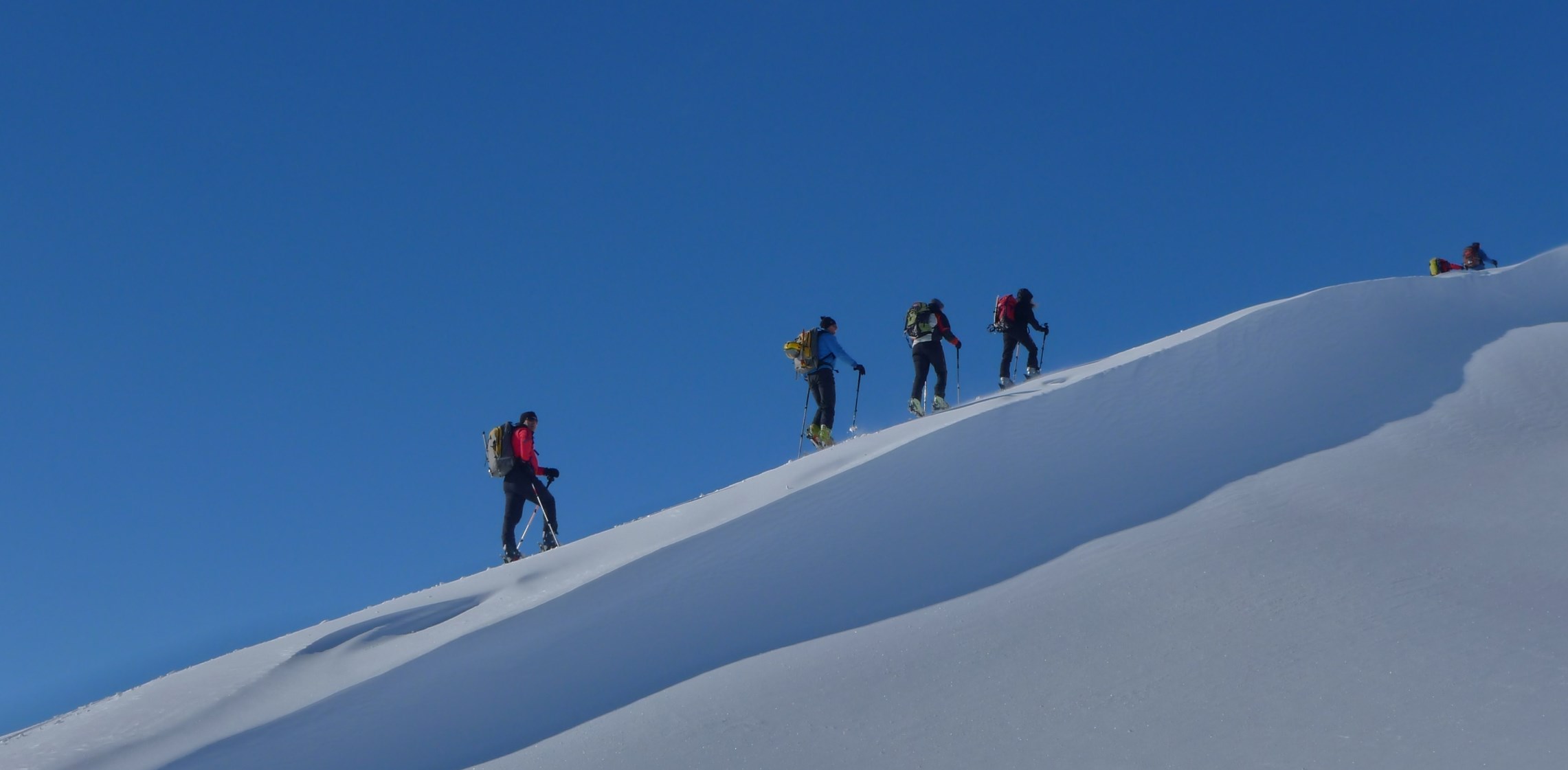 Skialp sul Monte San Franco per la cresta ovest