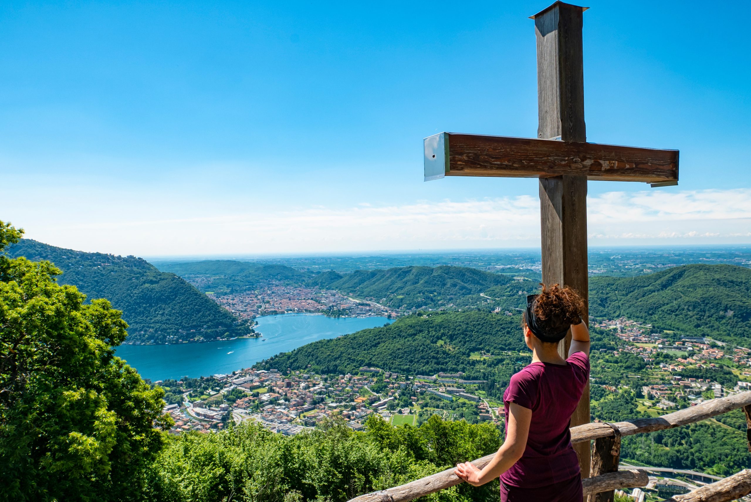 Croce dell’Uomo (790 m) | a piedi intorno al Lago di Como